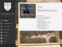Tablet Screenshot of bombensucher.de